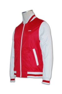 Z115 wholesale polyester varsity jacket